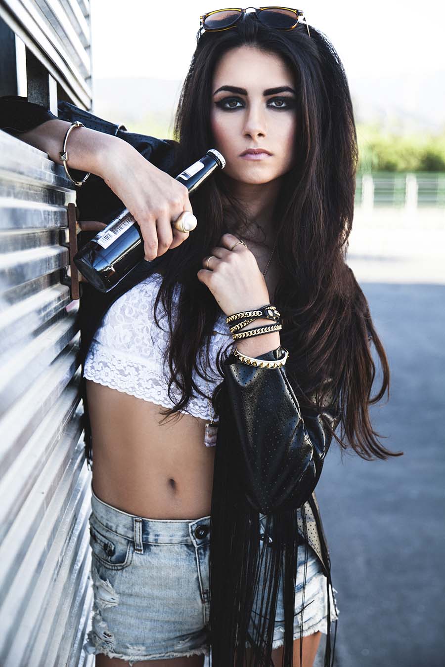 Sassy girls’s look of the day — catch her live in New York