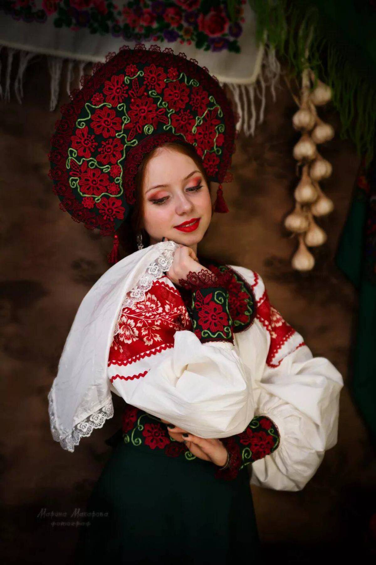 Take a pause and enjoy Women in Slavic costumes — streaming from New York